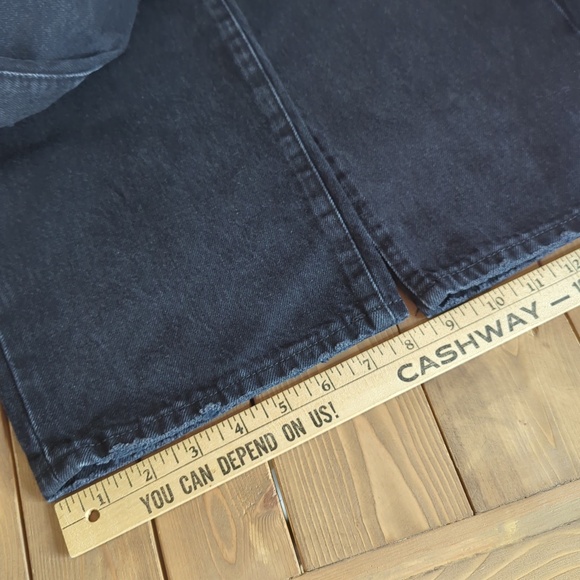 Frame Men’s Black Noir Shred Slim Fit Distressed Jeans NWT - Picture 9 of 14